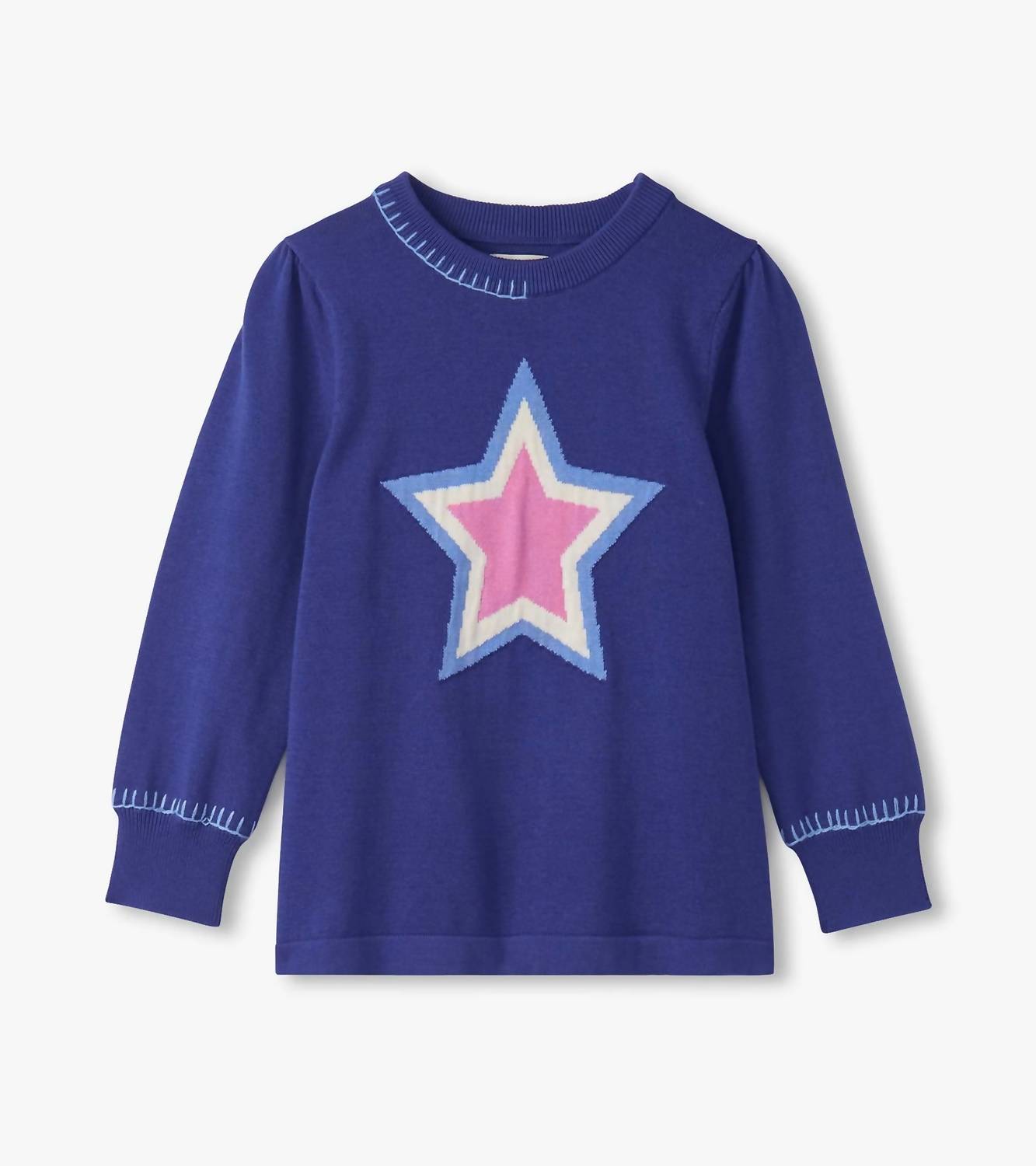 Hatley - Girls' Super Star Pullover Sweater