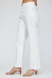Moussy - Aurora Wide Straight Crop Jean