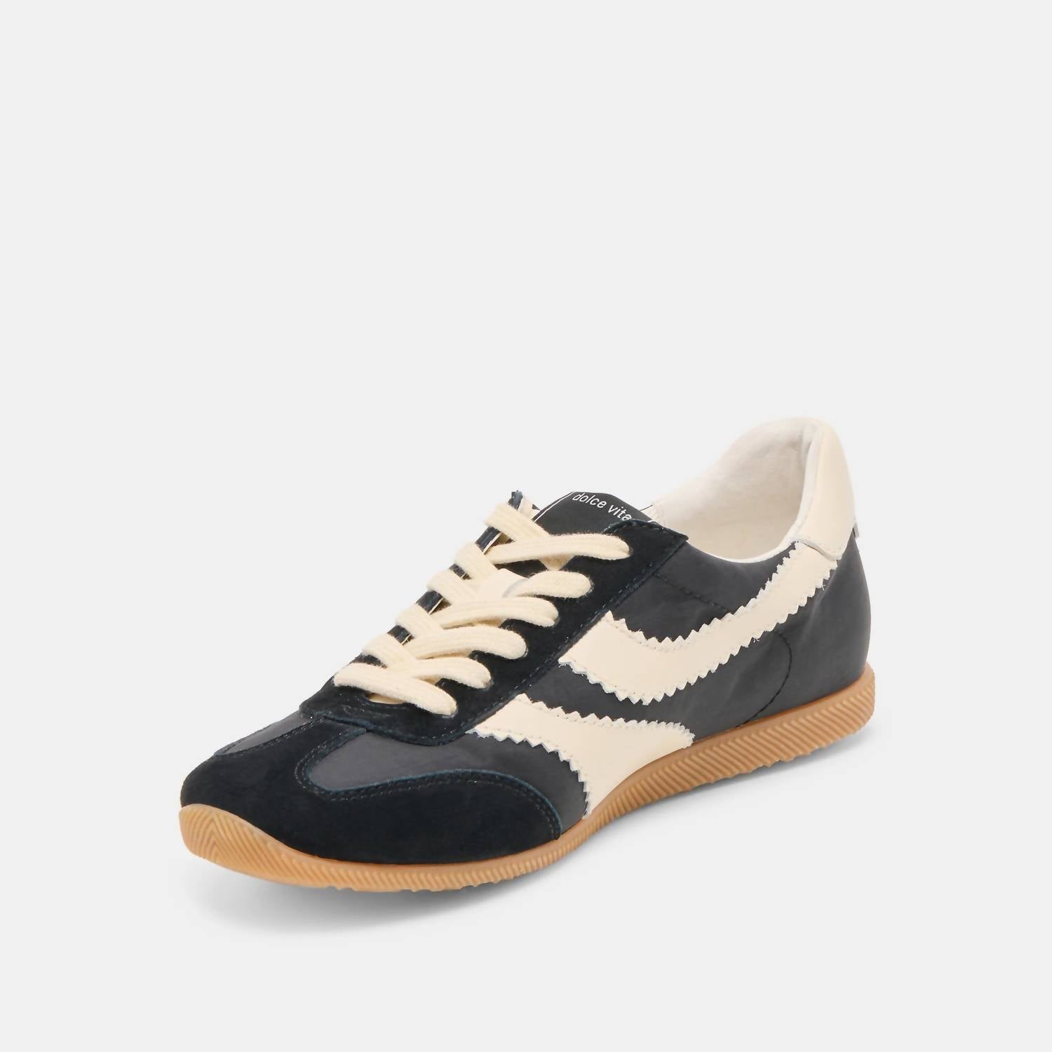 Dolce Vita Women's Limit Sneaker in black - women's sneaker - detail view