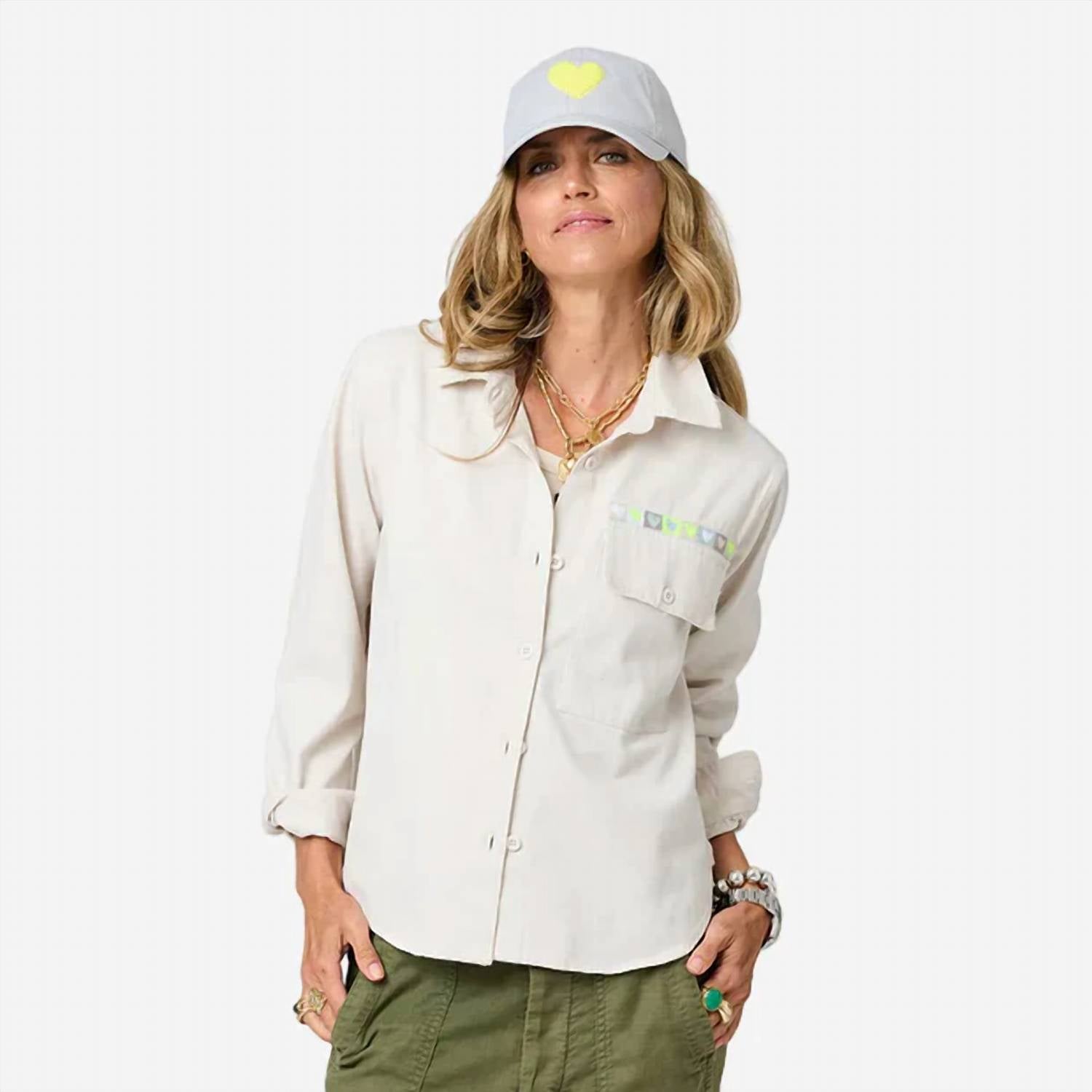 Kerri Rosenthal - Pia Love Brigade Button Down Shirt