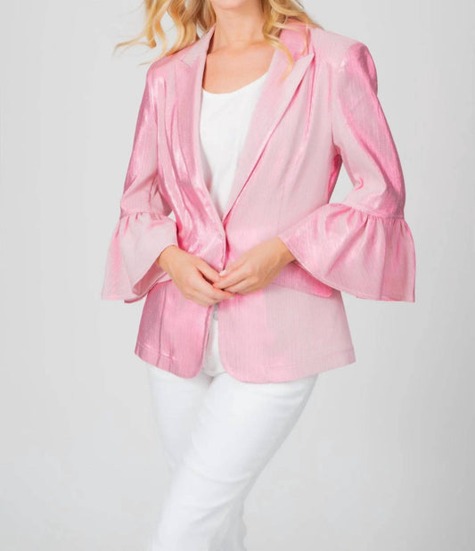 SHIMMERING LUSTER BLAZER