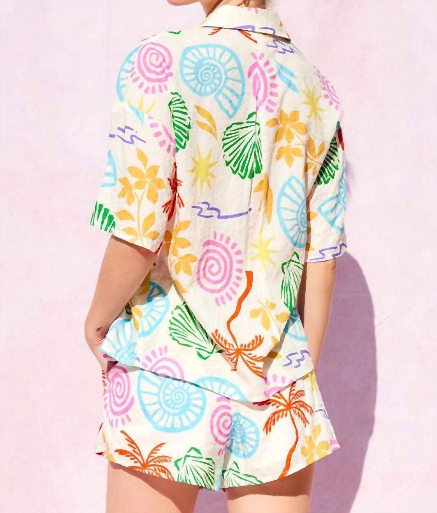 Illa Illa - Samba Summer Print Shorts
