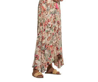 Elan - Floral Strapless Maxi Dress