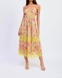 En Saison - Eva Floral Midi Dress