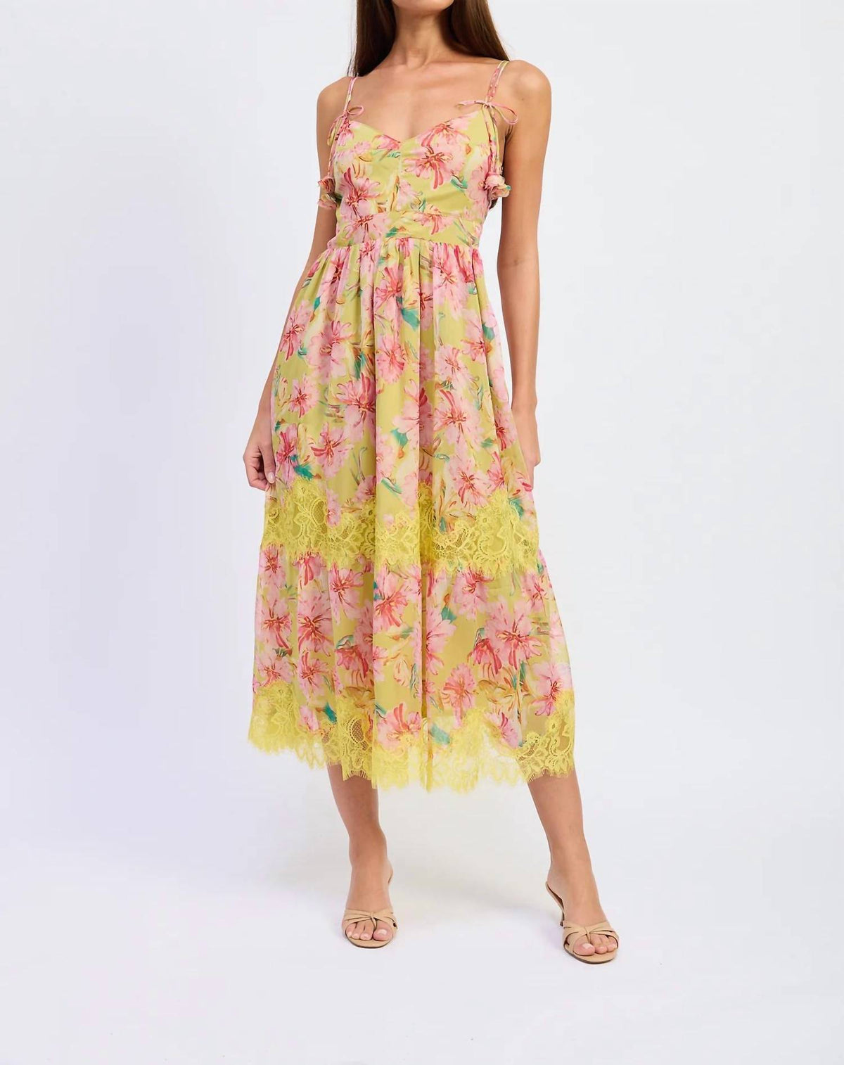 En Saison - Eva Floral Midi Dress