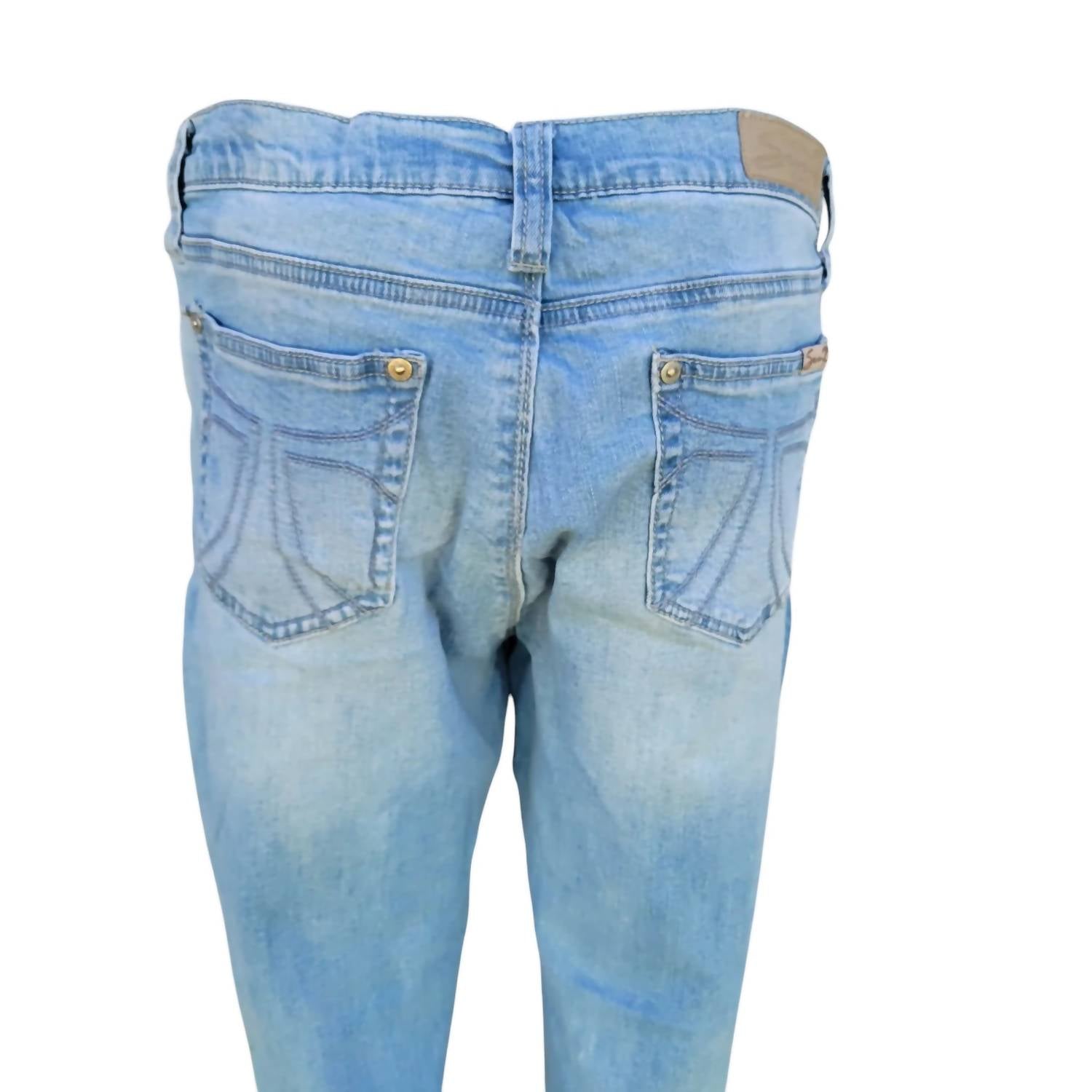Seven 7 - Women's Skinny Easy Fit Distressed Jean