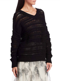 Brunello Cucinelli - Monili Detail V Neck Sweater