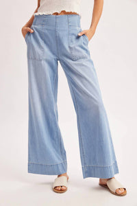 Bluivy - Winnie Wide-leg Denim Jeans