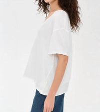 Free People - Nina V Neck Tee