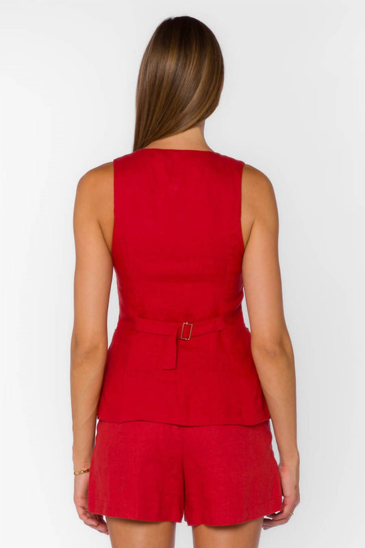 Velvet Heart - Pisces Button Front Vest