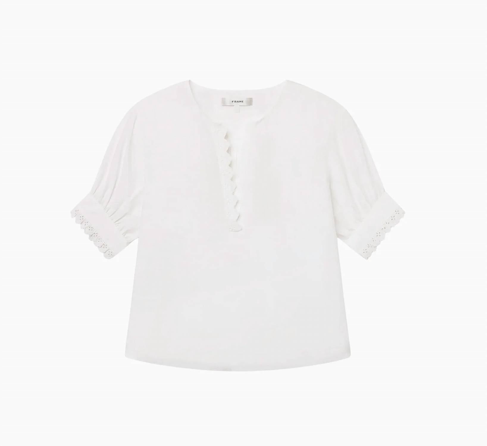 Frame - The Keepsake Popover Top