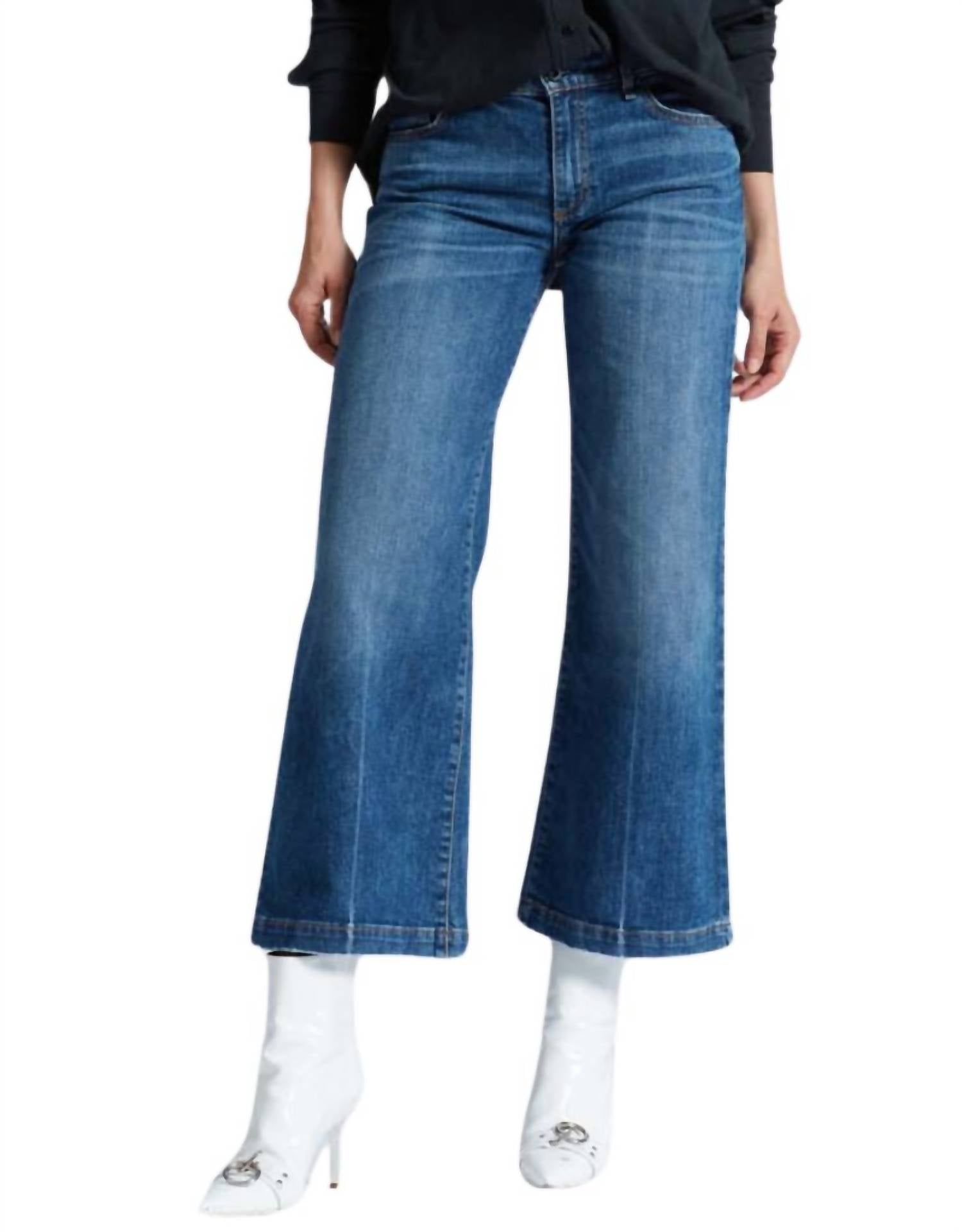 Askk Ny - Petite Wide Leg Jeans