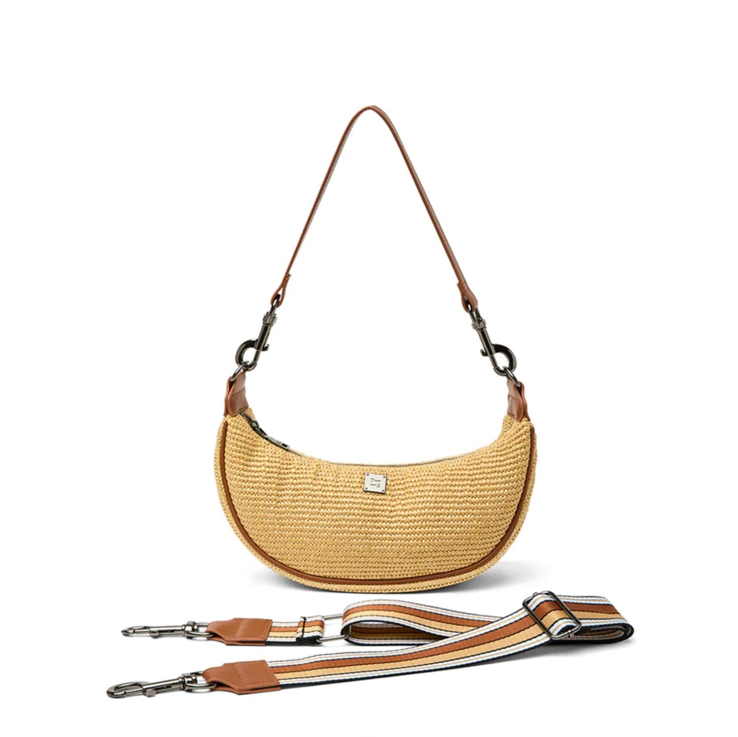 Think Royln - Women's Moonlighting Raffia Bag