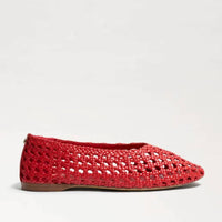 Sam Edelman - Women's Shira Woven Leather Flat Shoes