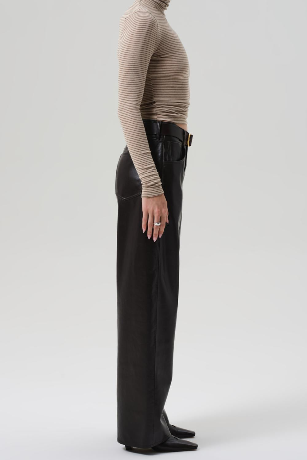 Citizens Of Humanity - Ayla Baggy Recycled Leather Pants