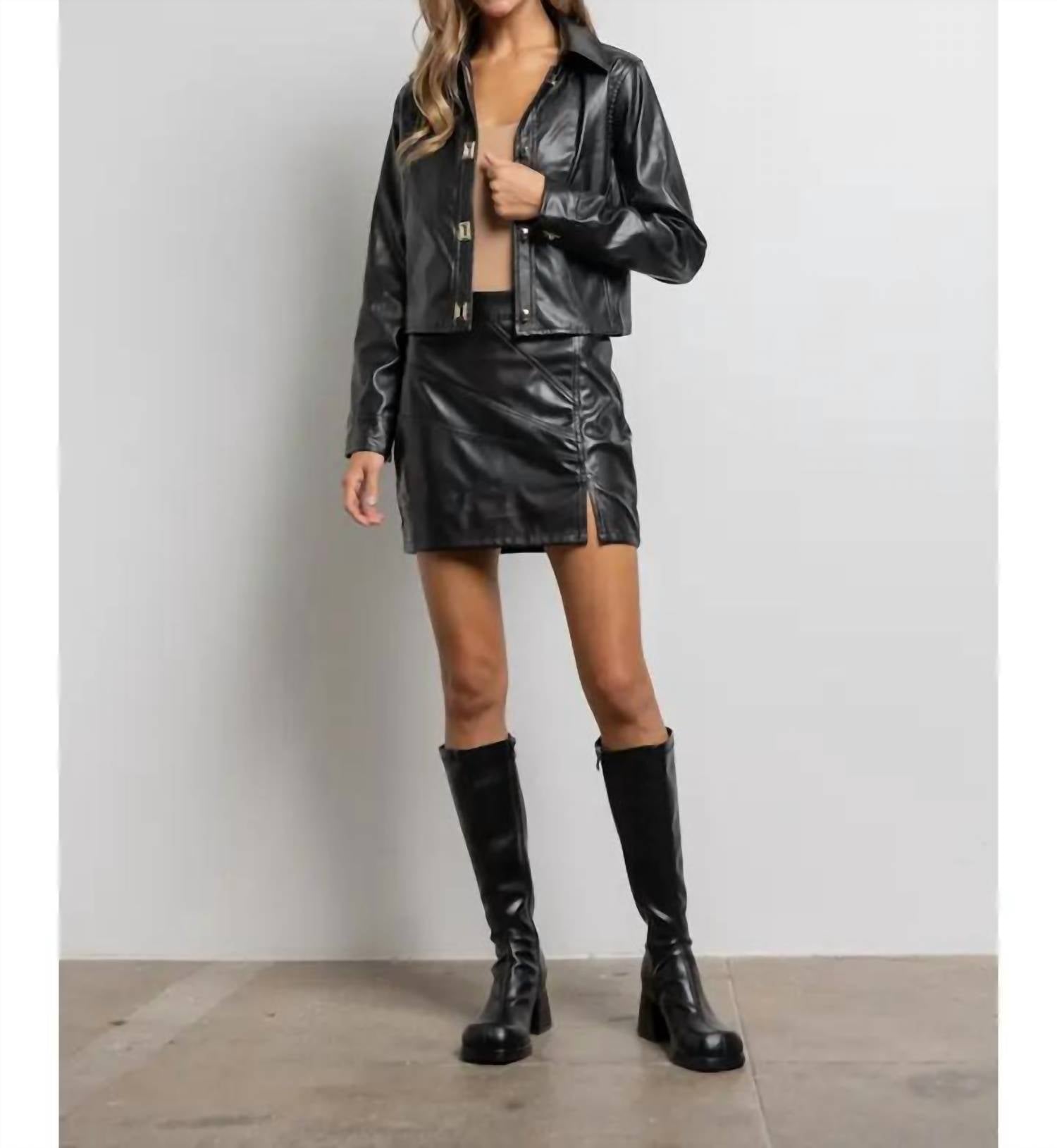 Kiwi - Veda Vegan Leather Jacket