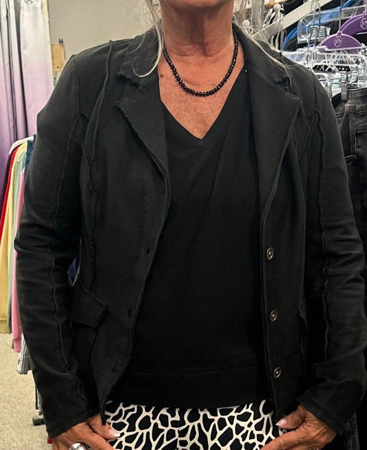 Xcvi - Dunne Twill Knit Blazer