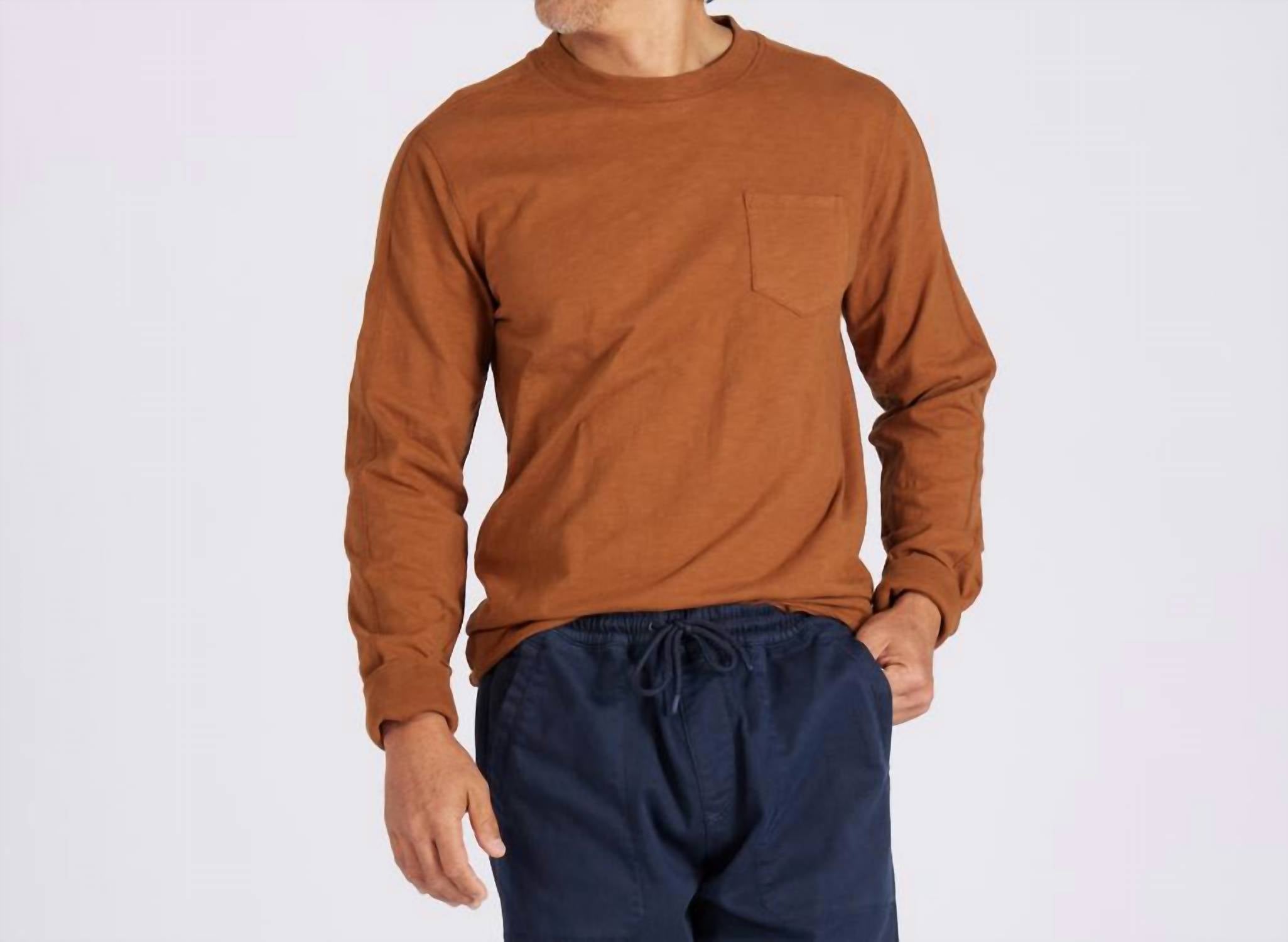 New Cooper Garment Dyed Pocket Tee
