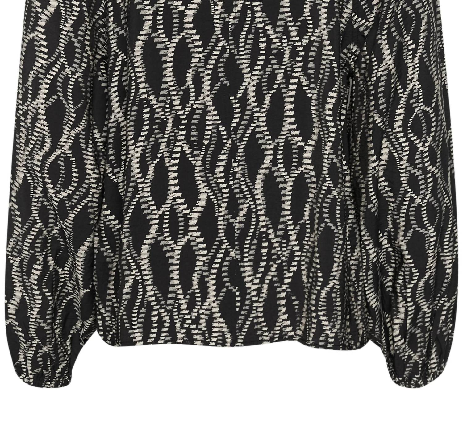 Kaffe - Kadunora Cutout Neck Casual Fit Blouse
