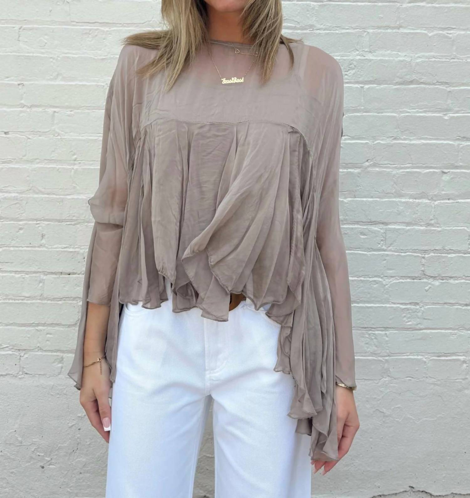 Scandal Italy - Rosalina Ruffle Top