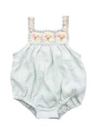 Wild Wawa - Girls Bouquet Crochet Bubble Onesie
