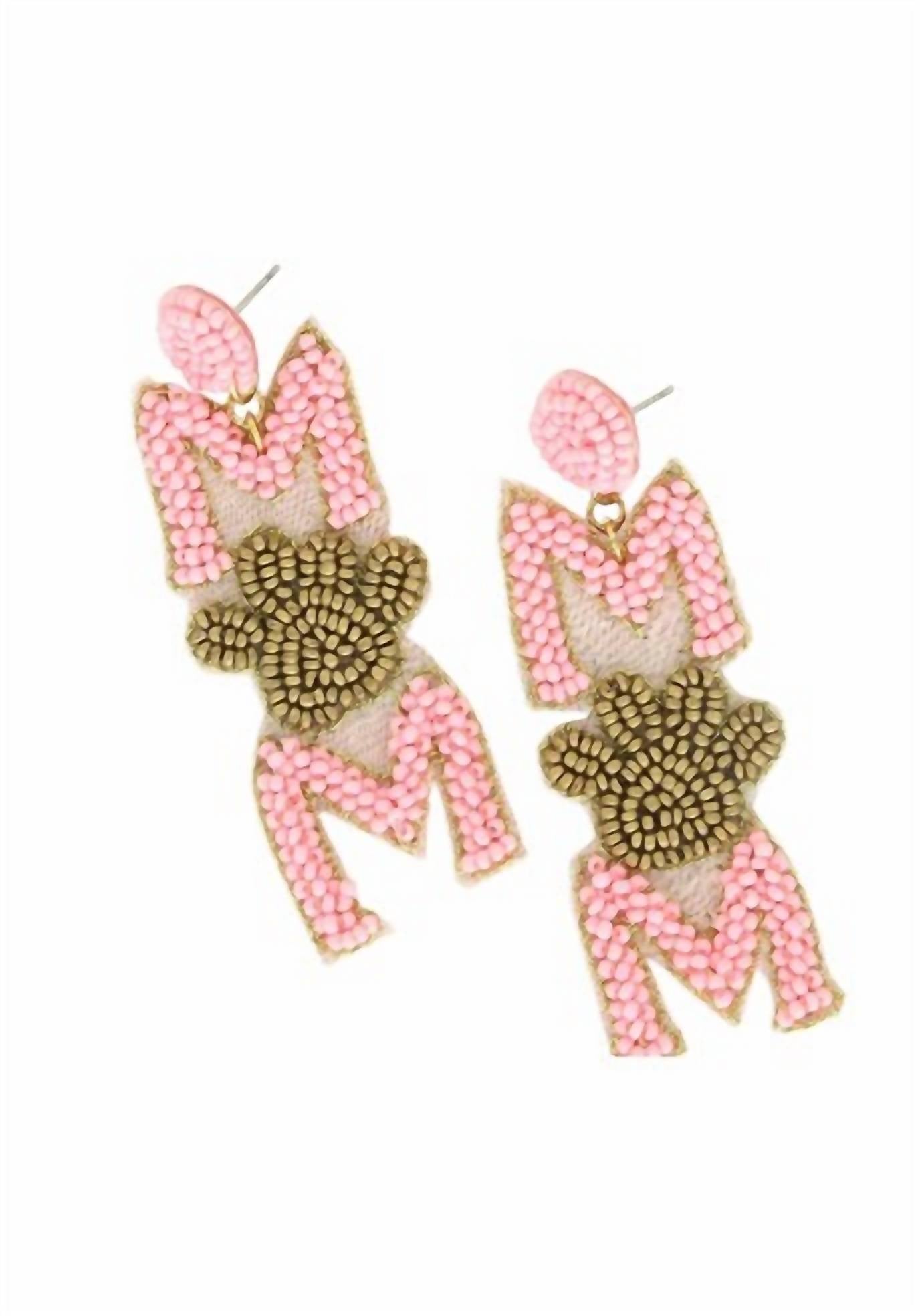 Sophia Collection - Women's Dog Mom Earrings