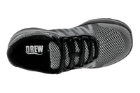 DREW Women's Balance Comfort Sneaker in black mesh combo - women's sneaker - view 4
