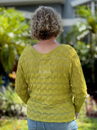 Ee:Some - Falling For Crochet Sweater