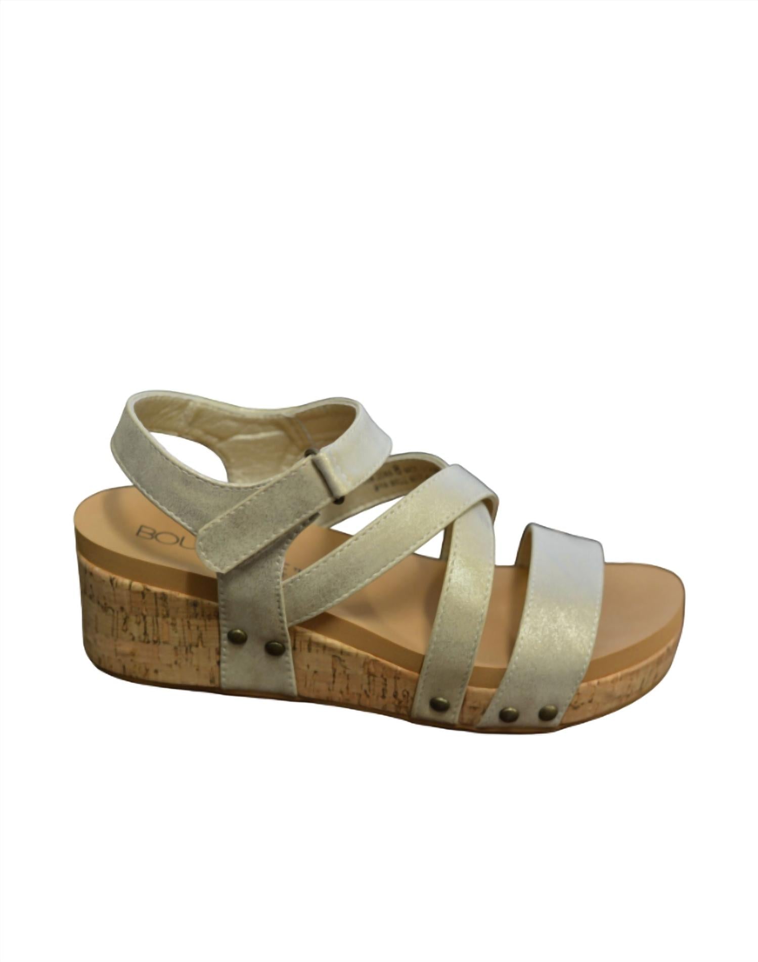 Corkys Footwear - Women's Sundown Strappy Wedge Sandal