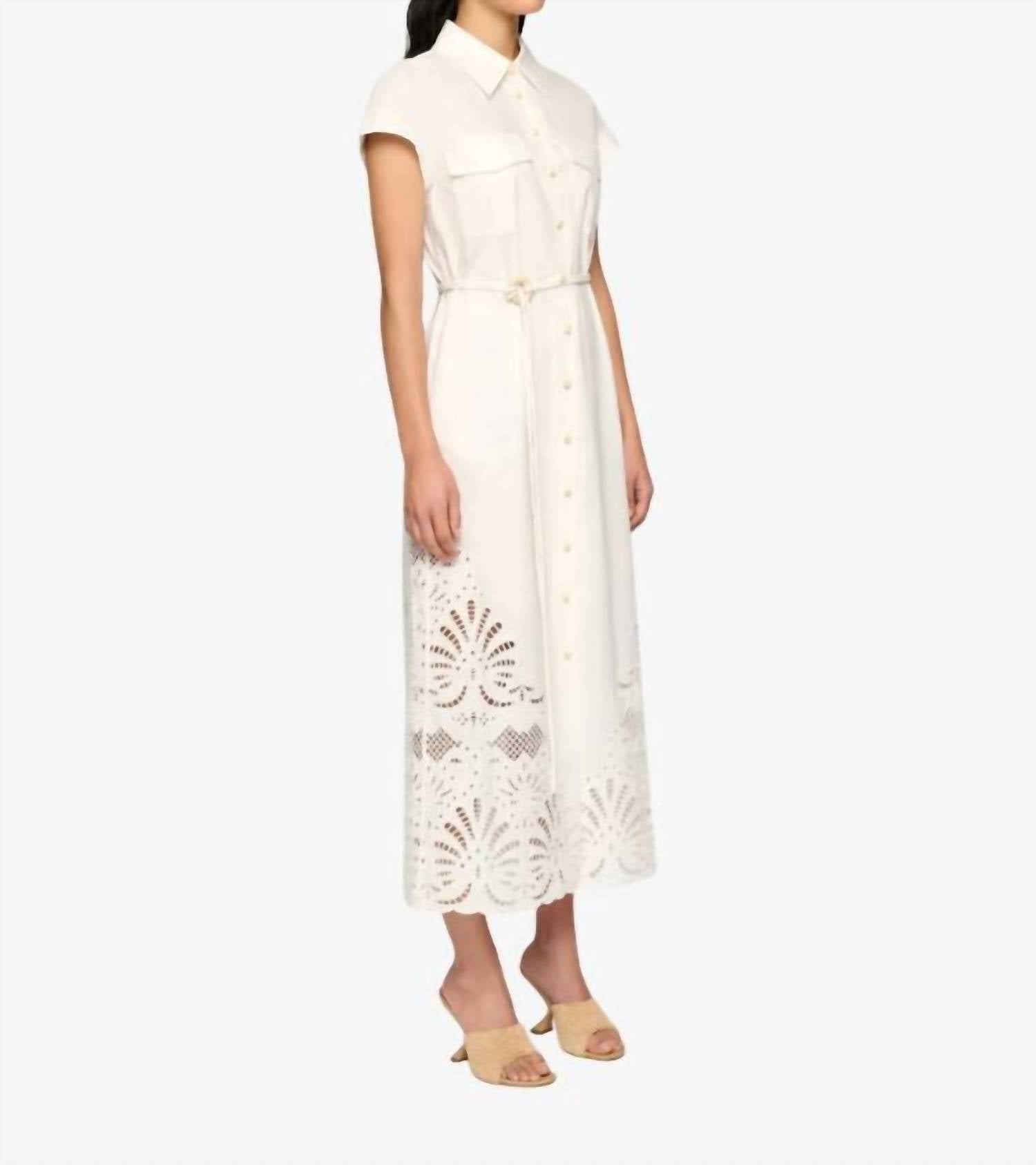 Clea - Kya Embroidered Dress