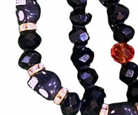 Sparkly South Wholesale - Women's Halloween Sugar Skull Beaded Stretchy Bracelet Set