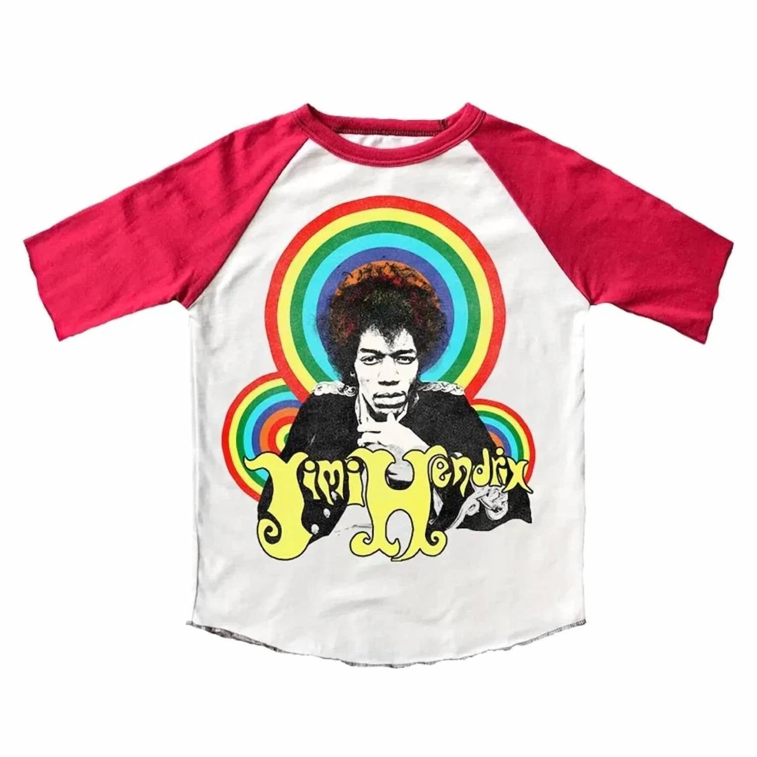 Rowdy Sprout - Kid's Jimi Hendrix Raglan Tee