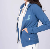 Line In The Sand - Afternoon Zip Long Sleeve Hoodie