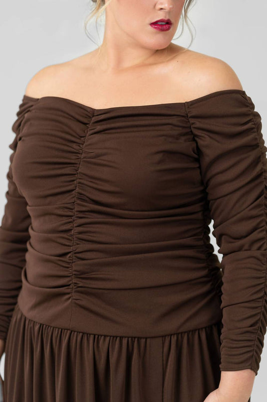 Tanya Taylor - Marla Off-shoulder Maxi Dress - Plus