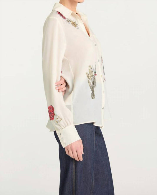 Cinq A Sept - Western Amour Blanche Top
