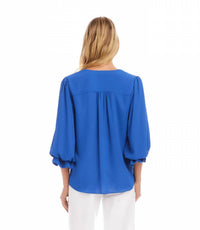 Karen Kane - Layered Sleeve Asymmetric Top