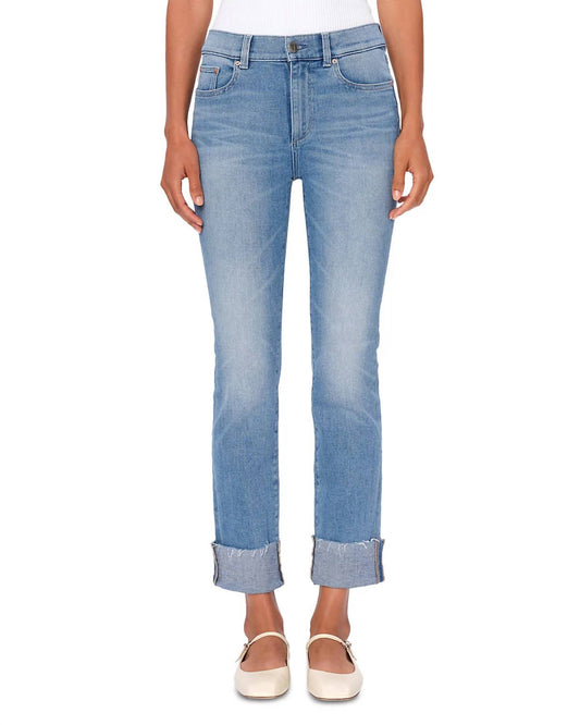Dl1961 - Women'S - Women's Mara Straight Instasculpt™ Mid Rise Cuffed Jeans