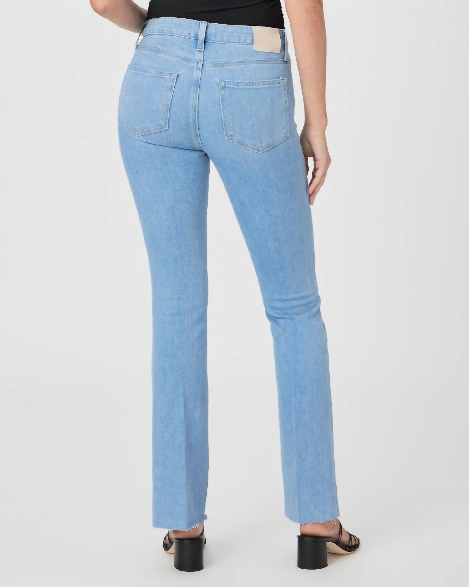 Paige - High Rise Manhattan Boot Jeans
