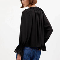 Madewell - Long-sleeve Tie-neck Top