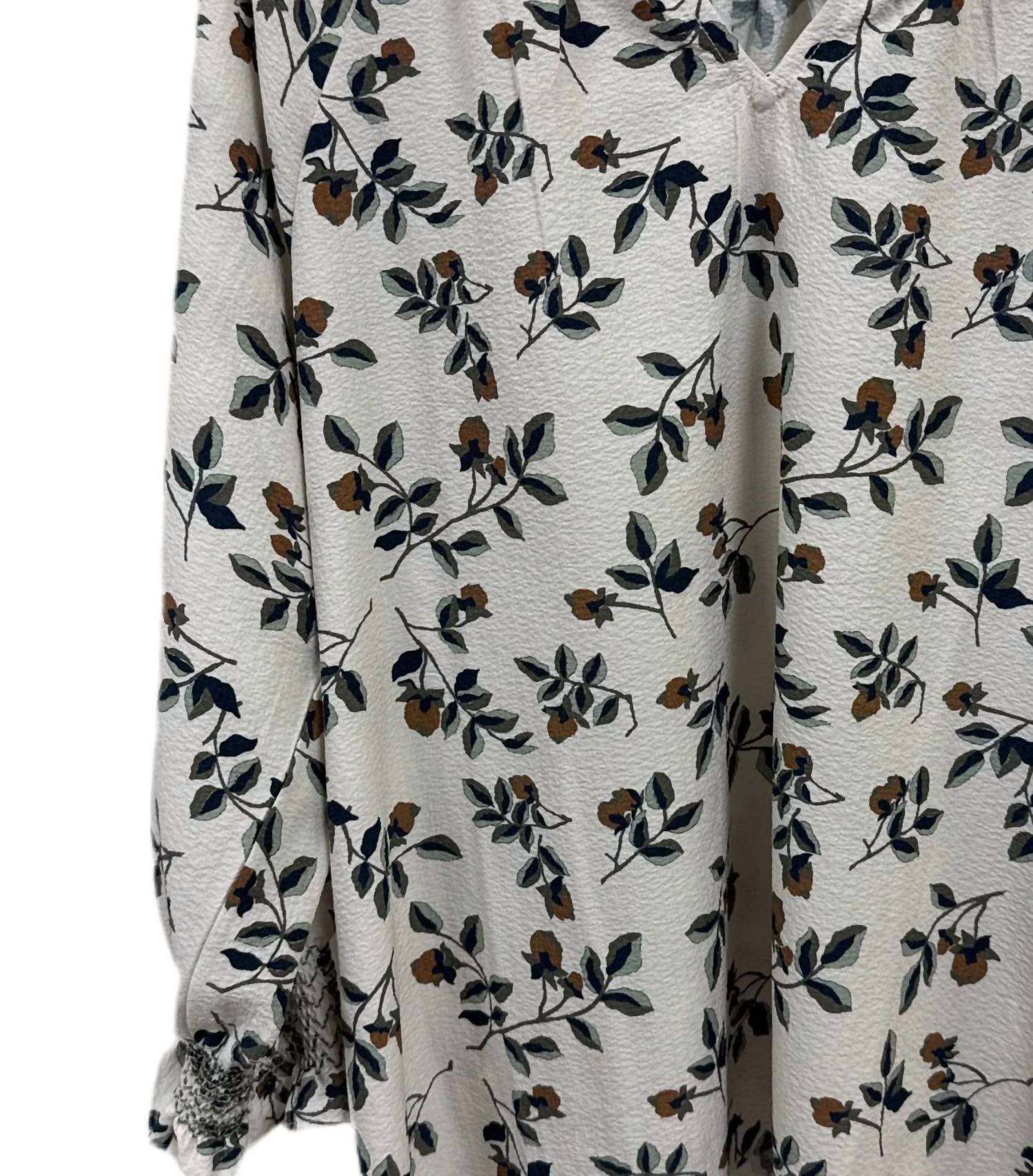 Flags & Anthem - Long Sleeve Floral Top