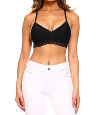 Yelete - Supersoft Lace Triangle Bralette
