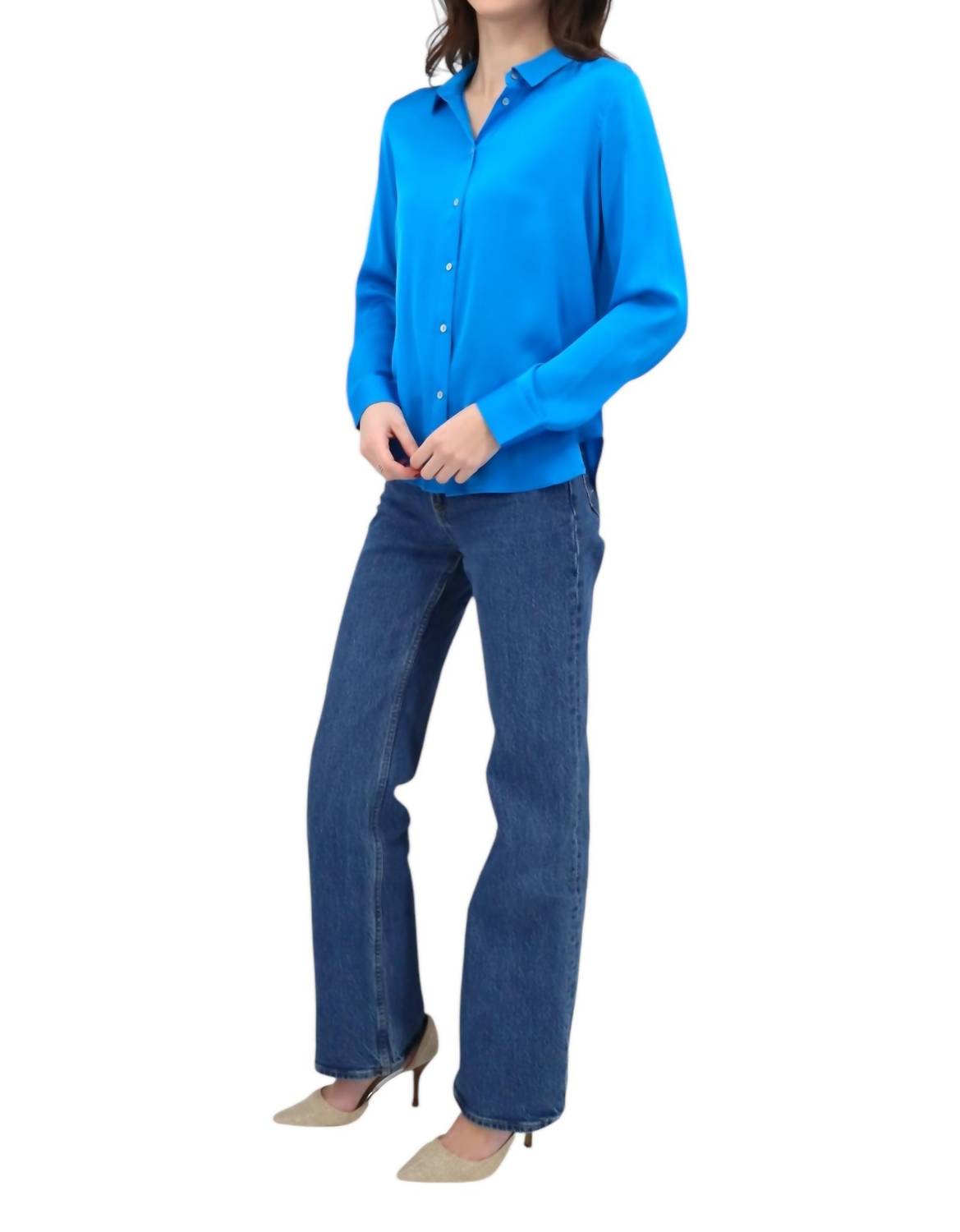 Nouvelle / Silk95five Monte Carlo Blouse - women's shirt - alternate view