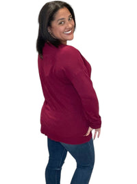 Bobi - Split Hem Long Sleeve Tee