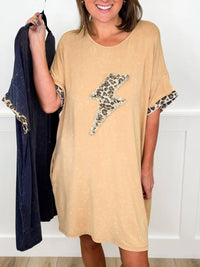 Davi & Dani - On An Impulse Rayon Blend Mini Dress