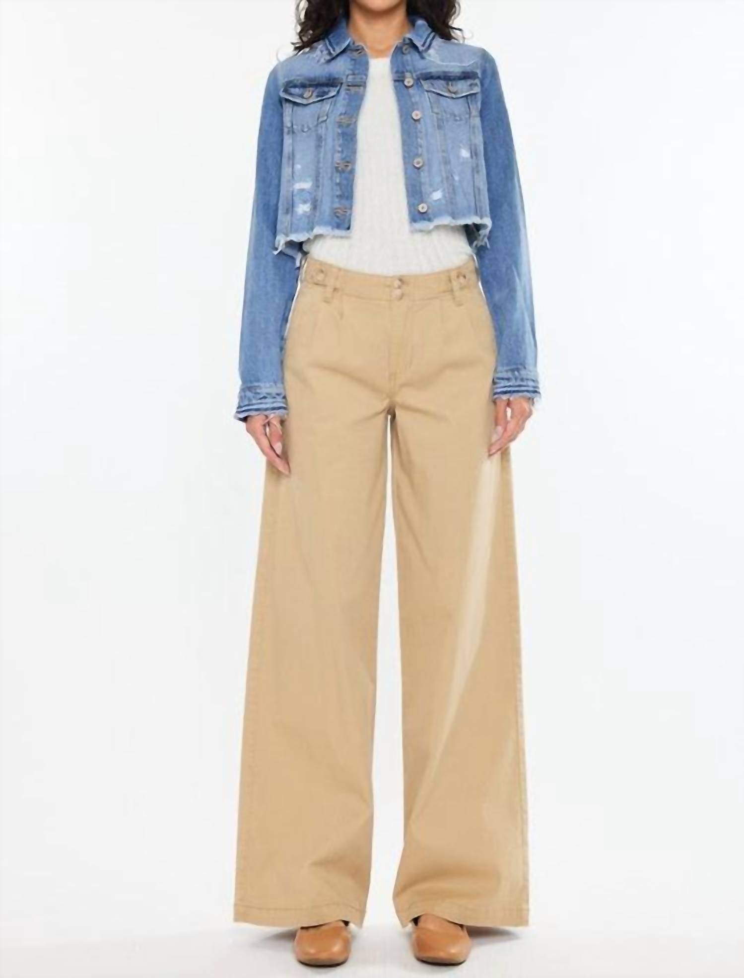 Kancan - Crop Fray Jacket