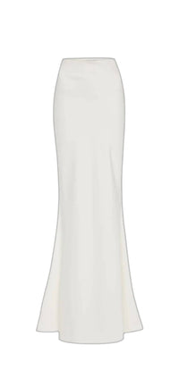 REBECCA VALLANCE Lia Maxi Skirt in ivory - women's skirt - alternate view