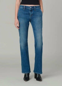 Joe's Jeans Provocateur Mid Rise Petite Bootcut Jeans in crave - women's jeans - alternate view