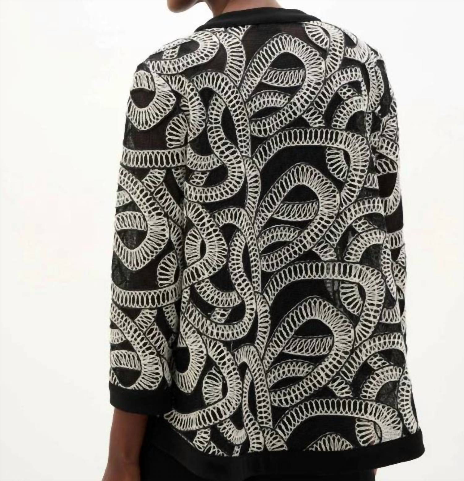 Joseph Ribkoff - Novelty Mesh Jacket