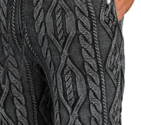 Ser.O.Ya - Elijah Cable Knit Jogger Pants