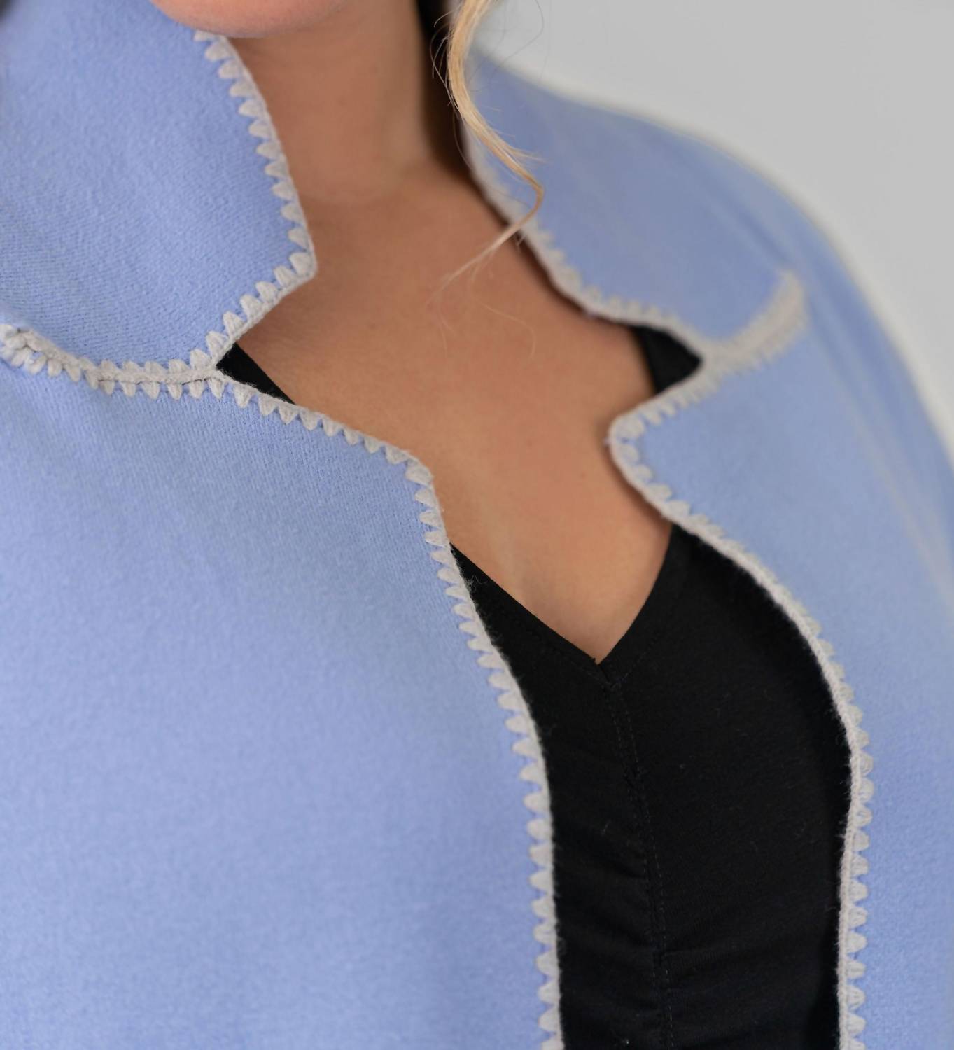 Nic + Zoe - Cool Nights Reversible Knit Jacket - Plus